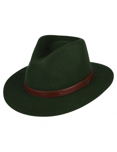 Chapeau Fedora en Laine Feutrée Messer forêt BRIXTON store