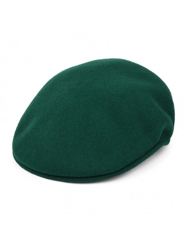 Casquette Plate en Laine 504 vert sapin KANGOL Les magasins à Paris et en Île-de-France