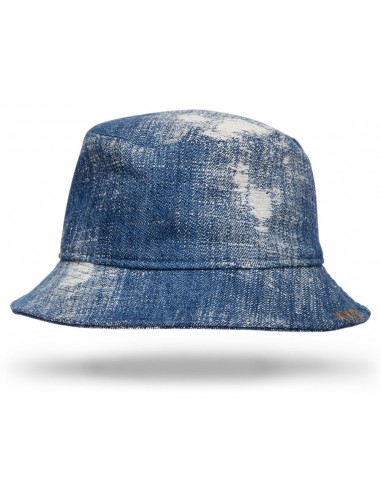 Upcycled Denim Bucket Hat destockage