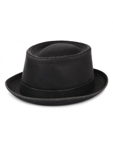 Chapeau Pork Pie Hydrofuge Odenton noir STETSON ouvre sa boutique