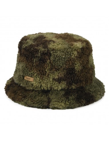 Chapeau Bob en Fausse Fourrure Camouflage Teddybuck vert BARTS Toutes les collections ici