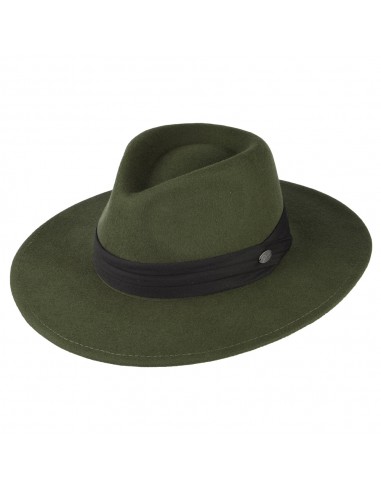 Chapeau Fedora en Laine Feutrée Thaler olive BAILEY l'achat 