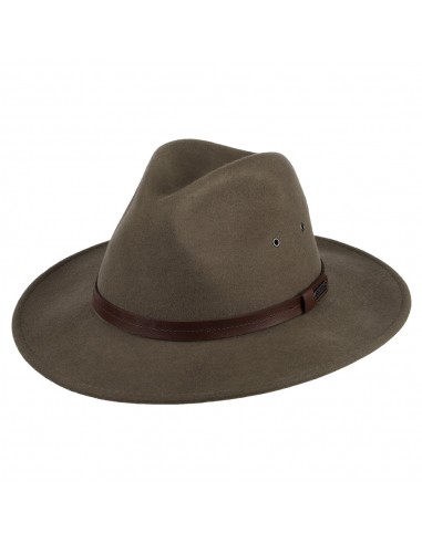 Chapeau Australien en Laine Feutrée Hydrofuge Winston marron SUNDAY AFTERNOONS ouvre sa boutique