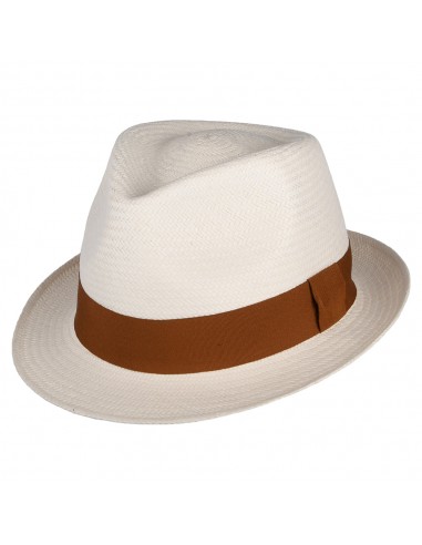 Chapeau Trilby Panama décoloré-toffee FAILSWORTH 50% de réduction en Octobre 2024