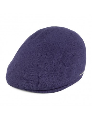 Casquette Plate 507 en Bambou bleu marine KANGOL store