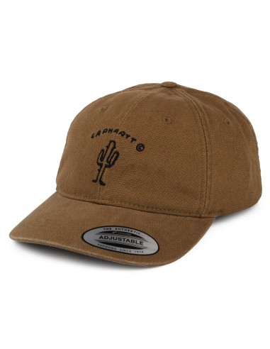 Casquette en Toile de Coton New Frontier Cactus marron-noir CARHARTT WIP Comparez plus de prix