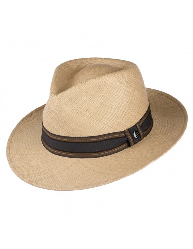 Chapeau Fedora Panama Teardrop beige sable CITY SPORT en ligne