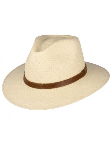 Chapeau Panama Fedora Safari naturel FAILSWORTH Jusqu'à 80% De Réduction