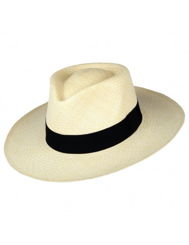 Chapeau Fedora Panama C-Crown naturel JAXON & JAMES solde