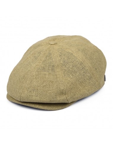 Casquette Gavroche en Paille Brood Lightweight X Snap naturel BRIXTON france