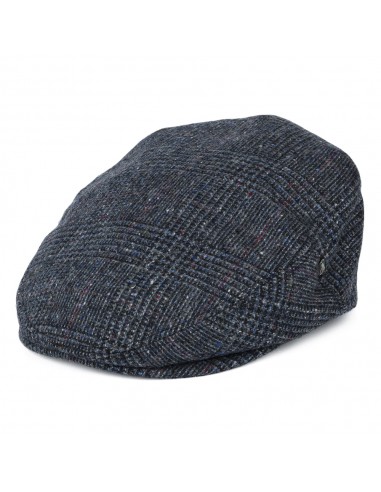 Casquette Plate en Tweed du Donegal Prince-de-Galles bleu CITY SPORT Comparez et commandez 