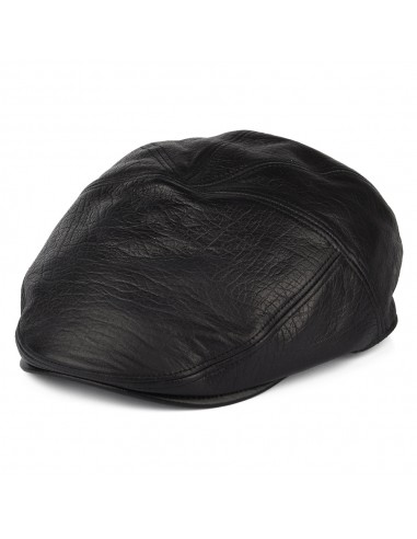 Casquette Plate en Cuir Reffell noir BAILEY s'inspire de l'anatomie humaine