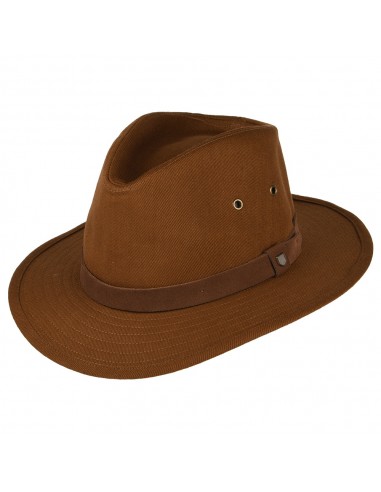 Chapeau Fedora en Coton Hydrofuge Messer X Adventure marron clair BRIXTON 50% de réduction en Octobre 2024