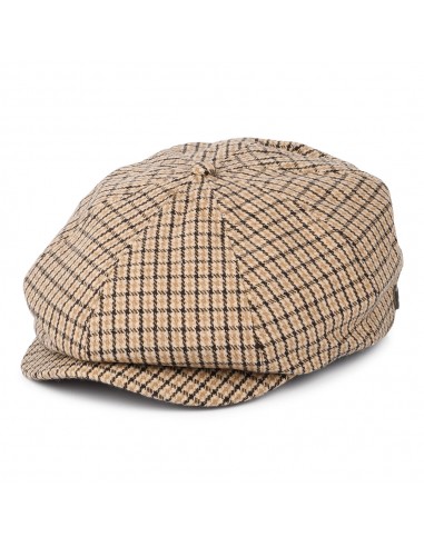 Casquette Gavroche Pied-de-Poule Brood sable-marron BRIXTON Le MVP de beaucoup