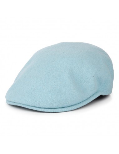 Casquette Plate en Laine 504 bleu glacé KANGOL Venez acheter