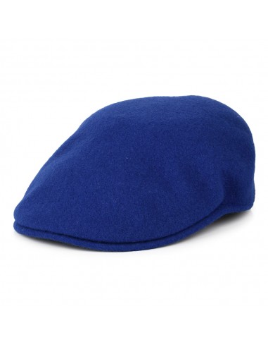 Casquette Plate en Laine 504 bleu moyen KANGOL Venez acheter