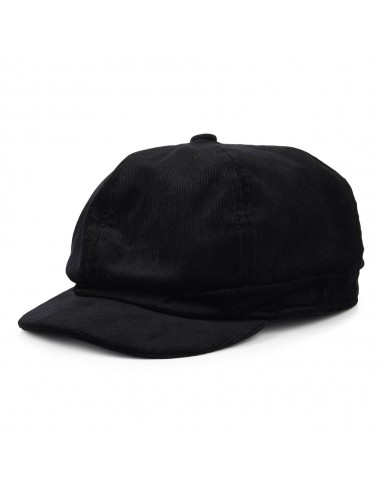 Casquette Gavroche en Velours Côtelé noir KANGOL de pas cher