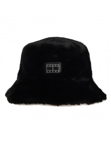 Chapeau Bob en Fausse Fourrure Réversible TJW Fuzzy noir TOMMY HILFIGER online