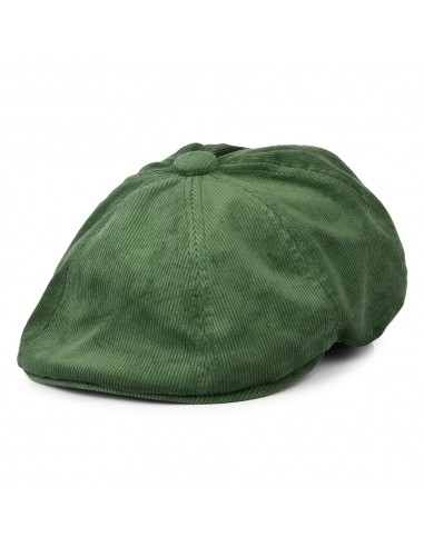 Casquette Gavroche en Velours Côtelé Hawker olive KANGOL Fin de série