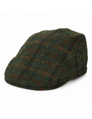 Casquette Plate en Harris Tweed Avec Protège-Oreilles à Carreaux Oban olive-rouille FAILSWORTH Comparez plus de prix