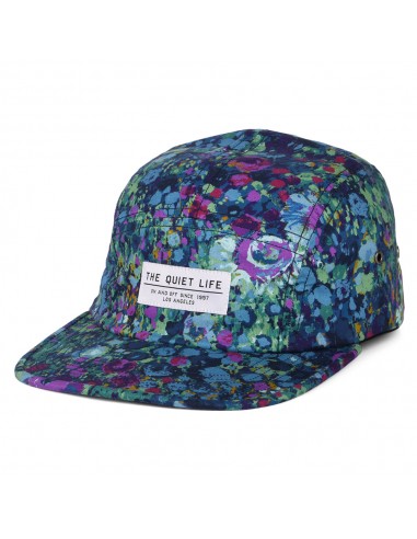 Casquette 5 Panel Florale Monet bleu-vert-violet THE QUIET LIFE sélection de produits