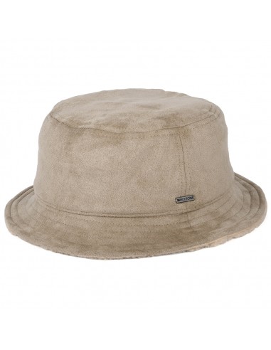 Chapeau Bob Réversible en Imitation Peau de Mouton Reserve sable BRIXTON prix pour 