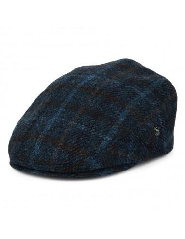 Casquette Plate en Harris Tweed à Carreaux bleu sarcelle-bleu-multi CITY SPORT Comment ça marche