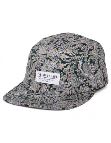 Casquette 5 Panel Paisley vert foncé-multi THE QUIET LIFE de l' environnement