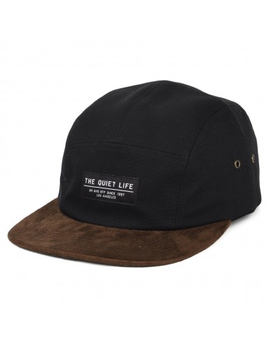 Casquette 5 Panel Cord Combo noir-marron THE QUIET LIFE 2 - 3 jours ouvrés.