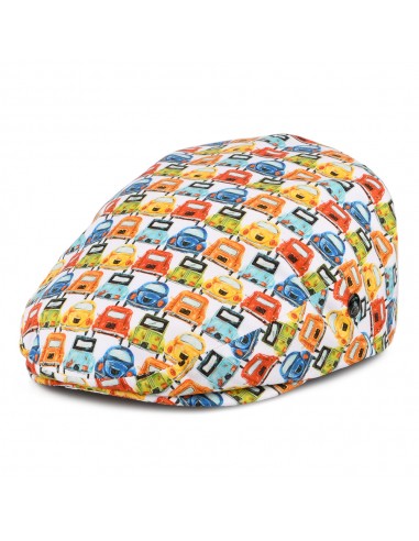 Casquette Plate en Coton Voitures Anciennes multicolore CITY SPORT plus qu'un jeu 