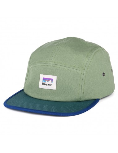 Casquette 5 Panel en Coton Bio Shop Sticker Graphic Maclure vert matcha PATAGONIA paiement sécurisé