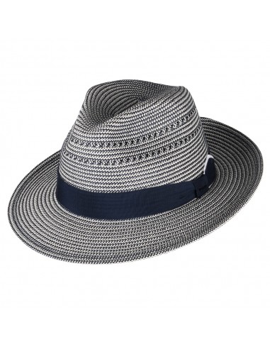 Chapeau Fedora Eli bleu marine-crème BAILEY Vous souhaitez 