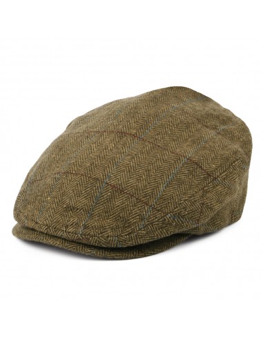 Casquette Plate Légère à Carreaux et Chevrons Hooligan marron-marron clair BRIXTON de la marque