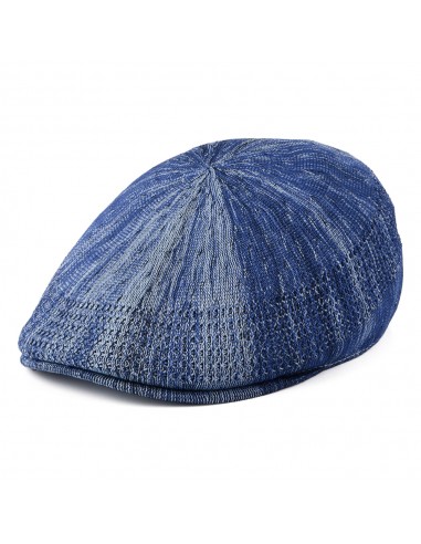 Casquette Plate en Tropic 507 Ventair Colour Burst bleu denim KANGOL Les êtres humains sont 