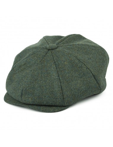 Casquette Gavroche à 8 Pans en Tweed Lovat Teviot forêt CHRISTYS store