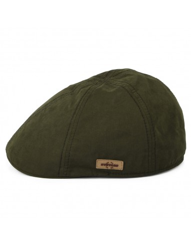 Casquette Plate Bec-de-Canard en Coton Ciré olive STETSON Comparez plus de prix