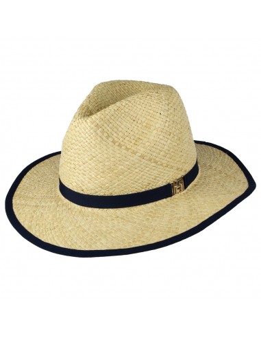 Chapeau Fedora Été en Paille Beach naturel TOMMY HILFIGER en stock