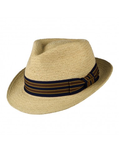 Chapeau Trilby en Raphia Player naturel STETSON france