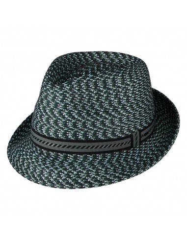 Chapeau Trilby Mannes bleu nuit-vert BAILEY l'achat 