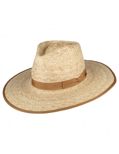 Chapeau de Cowboy en Paille Jo Rancher naturel-beige sable BRIXTON une grave pollution 