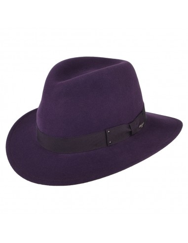 Chapeau Fedora Déformable Hydrofuge Curtis en Laine Feutrée violet BAILEY 50-70% off 